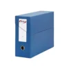 Archivador con tapa Pardo Folio color Azul 390x270x115 mm