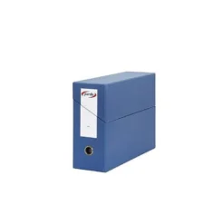 Archivador con tapa Pardo Folio color Azul 390x270x115 mm