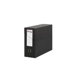 Archivador con tapa Pardo Folio color Negro 390x270x115 mm