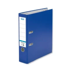 Archivador de palanca Elba Carton forrado PVC Folio Lomo de 80 mm color Azul