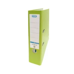 Archivador de palanca Elba Carton forrado PVC Folio Lomo de 80 mm color Verde claro