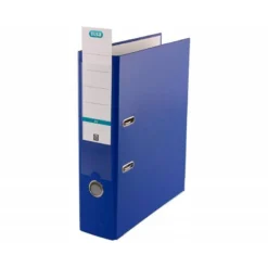 Archivador de palanca elba top carton compacto polipropileno con rado din a4 lomo de 80 mm color azul