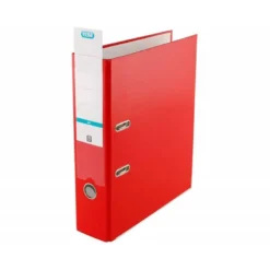 ARCHIVADOR DE PALANCA ELBA TOP CARTON COMPACTO POLIPROPILENO CON RADO DIN A4 LOMO DE 80 MM ROJO