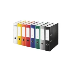Archivador de Palanca Esselte Carton Forrado Folio Lomo de 75 mm color Negro