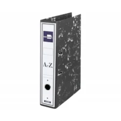 Archivador de palanca Liderpapel Classic Black y Grey 2 Anillas