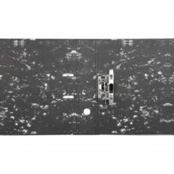 Archivador de palanca Liderpapel Classic Black y Grey 2 Anillas