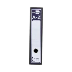 Archivador de palanca Liderpapel classic blue 2 anillas 75 Mm DIN A4 Color negro Carton entrecolado