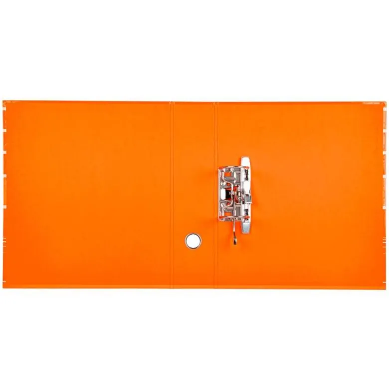 Archivador de palanca Liderpapel Filing System con caja A4 Lomo 80 mm color Naranja