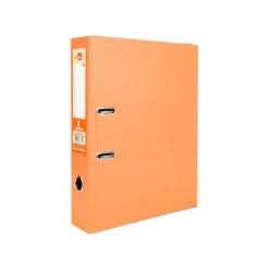 Archivador de palanca Liderpapel Documenta folio color naranja