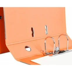 Archivador de palanca Liderpapel Documenta folio color naranja