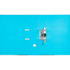 Archivador de palanca Liderpapel folio color celeste lomo 75mm