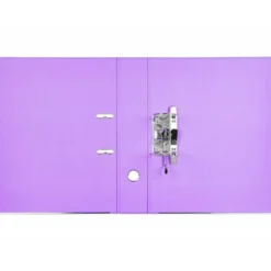 Archivador de palanca Liderpapel folio color lila lomo 75mm