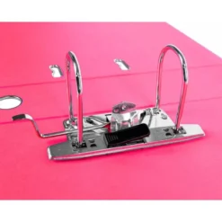 Archivador de palanca Liderpapel folio color rosa lomo 75mm