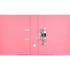 Archivador de palanca Liderpapel folio color rosa lomo 75mm