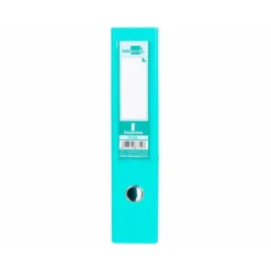 Archivador de palanca Liderpapel folio color verde claro lomo 75mm