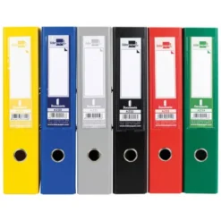 Archivador de palanca Liderpapel folio lomo 75 mm Colores Surtidos
