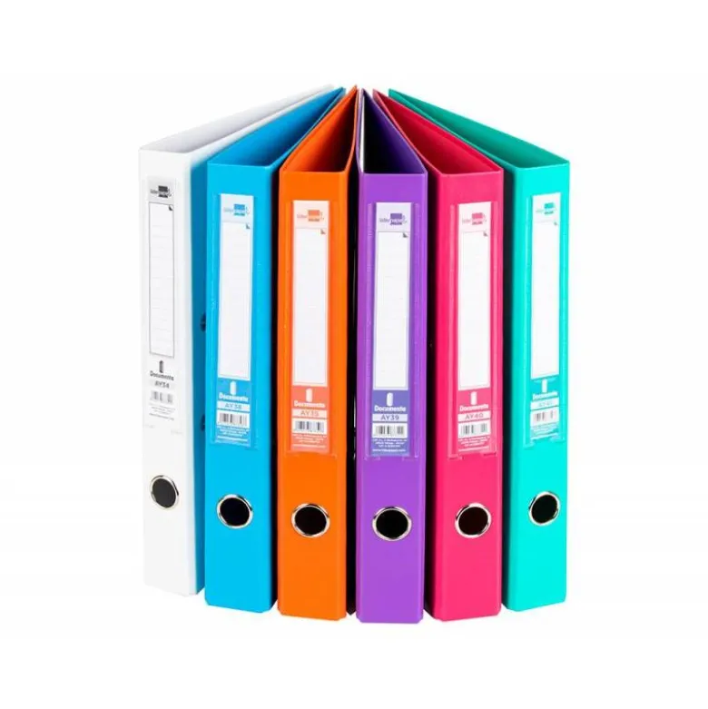 Archivador de palanca Liderpapel Folio Lomo 52 mm colores Surtidos " No se puede elegir color "