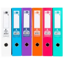 Archivador de palanca Liderpapel Documenta Folio Lomo 75 mm colores Surtidos Trending