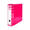 Archivador de palanca Liderpapel Filing System con caja A4 Lomo 80 mm color Rosa