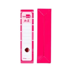 Archivador de palanca Liderpapel Filing System con caja A4 Lomo 80 mm color Rosa
