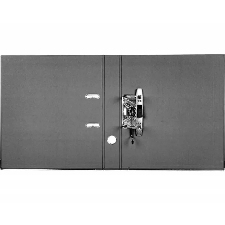 Archivador de palanca marca Liderpapel Documenta negro lomo 52 mm