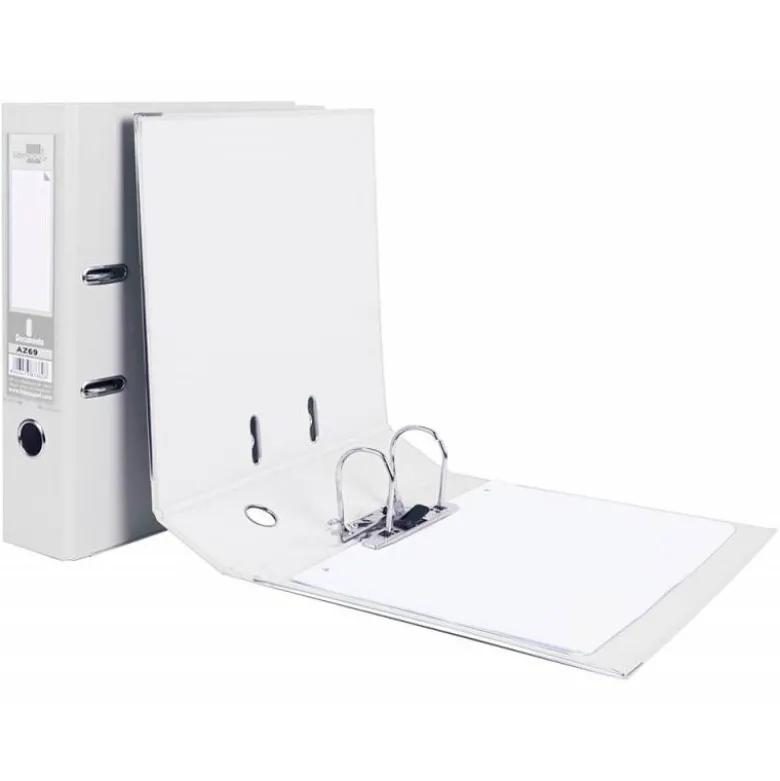 Archivador de palanca 75 mm Liderpapel Din A4 color blanco