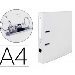 Archivador de palanca 52 mm Liderpapel Din A4 color blanco