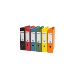 Archivador de palanca Pardo folio negro
