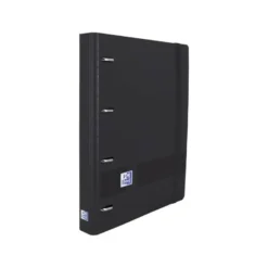 ARCHIVADOR OXFORD EUROBINDER+ LIVE&GO POLYFOAM DIN A4+ 120 HOJAS HORIZONTAL COLOR NEGRO