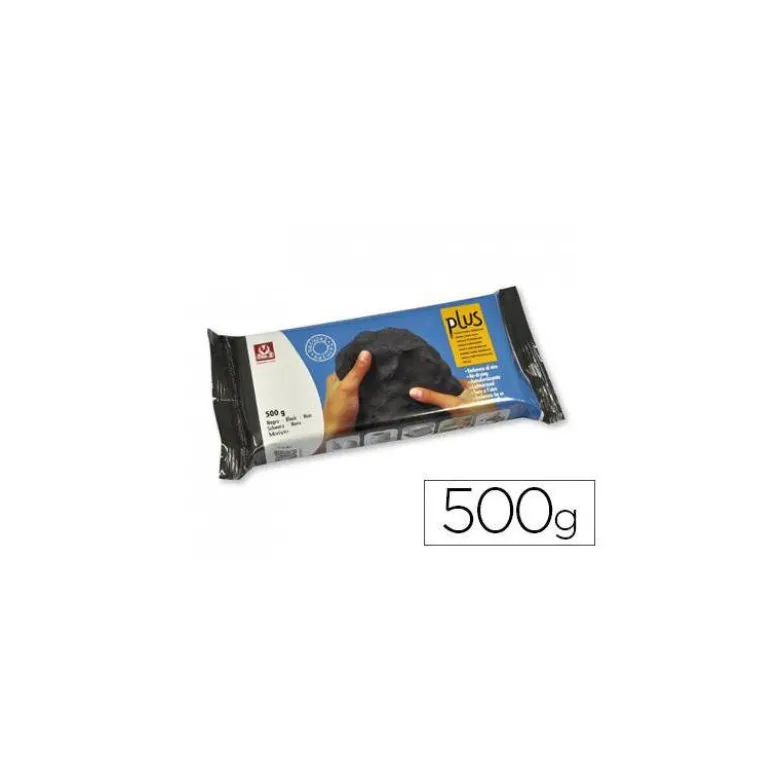 Arcilla Sio-2 Plus color negro 500 gr