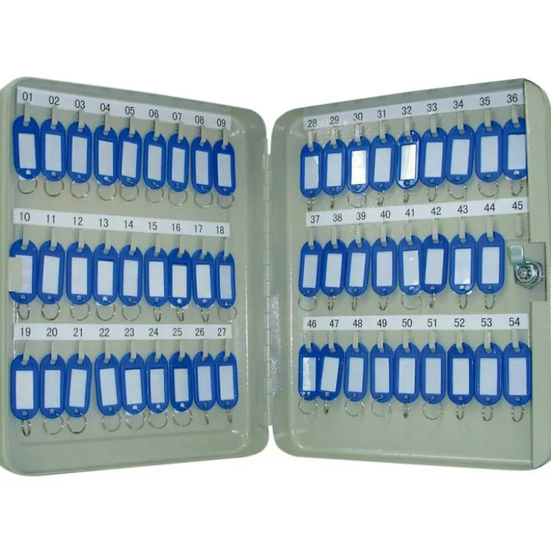 Armario metalico portallaves q-connect 300x240x60 mm 54 llaves