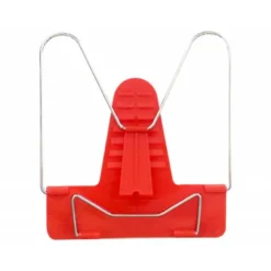 ATRIL LIDERPAPEL BASE PLASTICO ANGULO AJUSTABLE SOPORTE PARTE POSTERIOR 190X215 MM COLOR ROJO