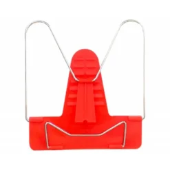 ATRIL LIDERPAPEL BASE PLASTICO ANGULO AJUSTABLE SOPORTE PARTE POSTERIOR 190X215 MM COLOR ROJO