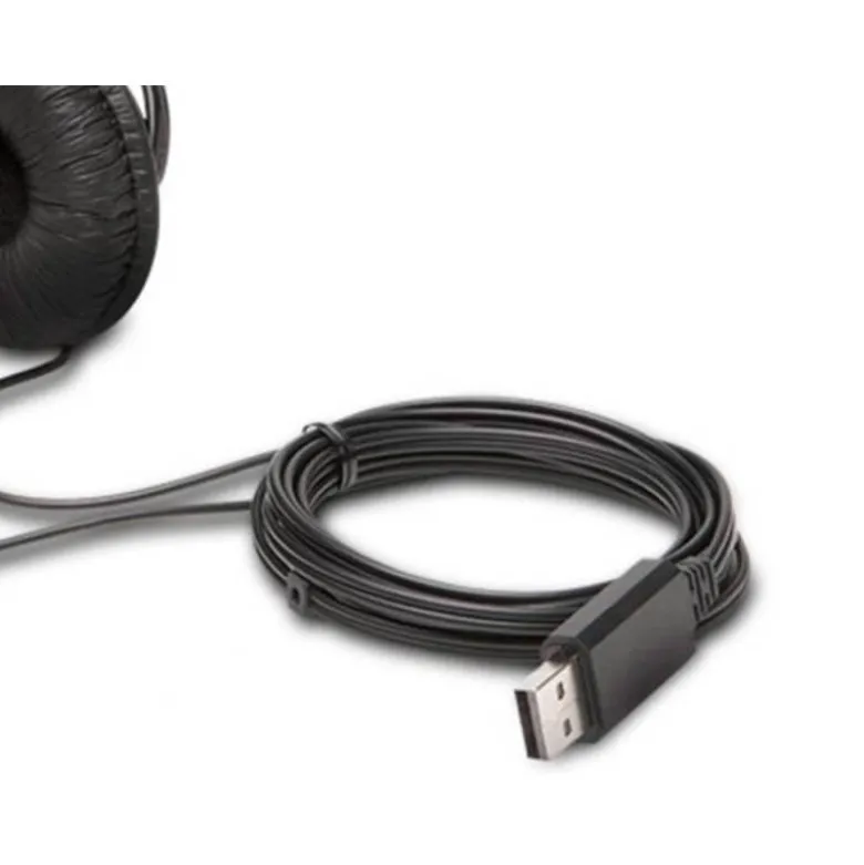 AURICULAR KENSINGTON HI-FI CON MICROFONO USB CABLE 180 CM
