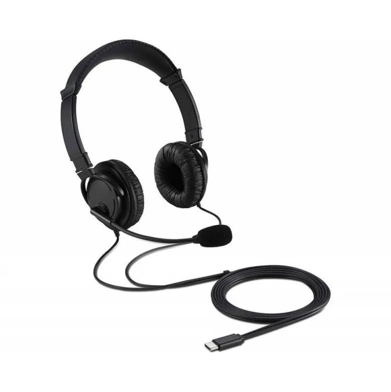 AURICULAR KENSINGTON HI-FI CON MICROFONO USB-C CABLE 180 CM
