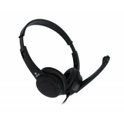 AURICULAR NGS VOX 505 MICROFONO Y CONTROL DE VOLUMEN DIADEMA AJUSTABLE JACK 3,5 MM LONGITUD CABLE