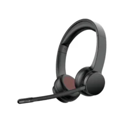 AURICULAR Q-CONNECT INALAMBRICO DIADEMA CON MICROFONO FLEXIBLE Y BOTON DE BLUETOOTH USB COLOR NEGRO