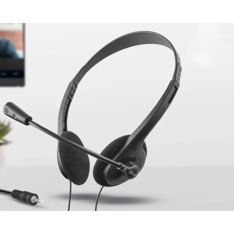 AURICULAR TRUST LONGITUD CABLE 1,8 M CON MICROFONO