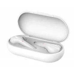 AURICULAR TRUST NIKA INALAMBRICO BLUETOOTH CON ESTUCHE DE CARGA COLOR BLANCO