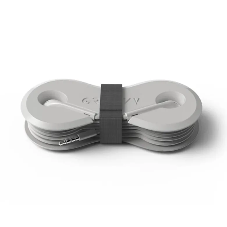 AURICULARES GROOVY CON MICROFONO Y ESTUCHE CONECTOR JACK 3,5 MM COLOR BLANCO