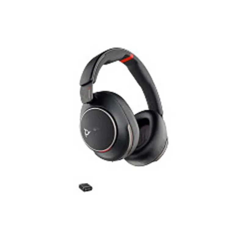 AURICULARES POLY INALAMBRICO VOYAGER SURROUND 85 UC + ADAPTADOR USB-C/A + SOPORTE DE CARGA