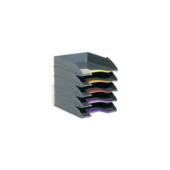 Bandeja de sobremesa Durable plastico 255x55x330mm color gris