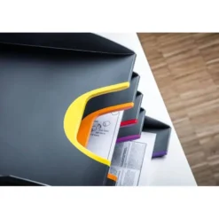 Bandeja de sobremesa Durable plastico 255x55x330mm color gris