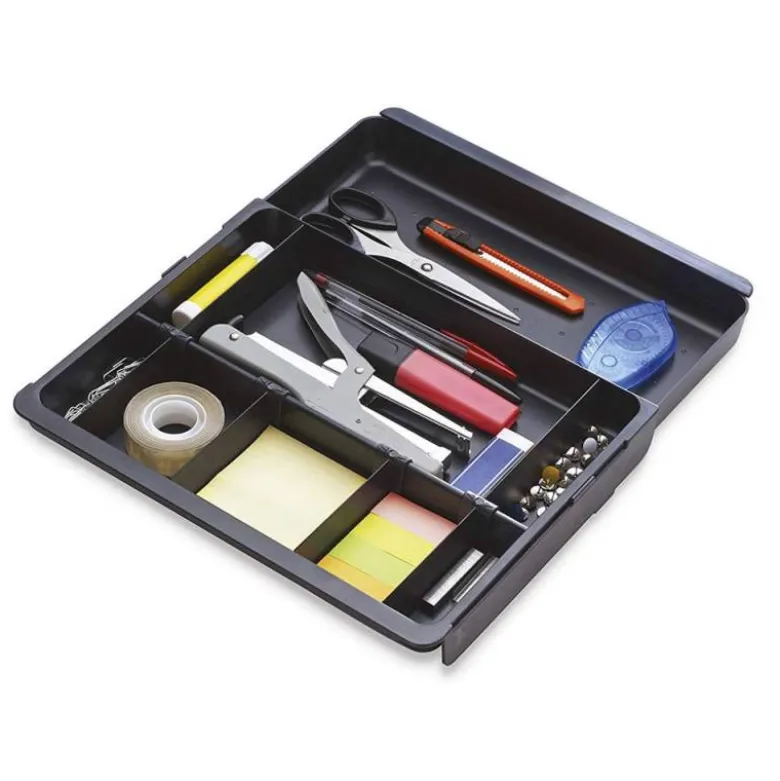 Bandeja organizadora Exacompta de cajón Drawinsert color Negro 298x246x36 mm ECO