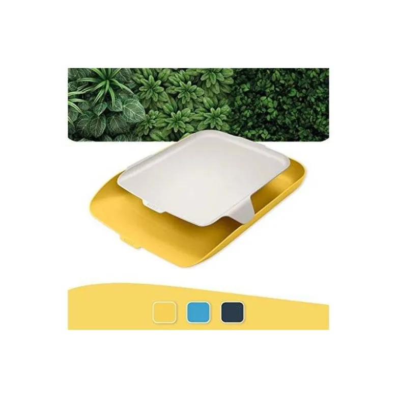 BANDEJA ORGANIZADORA LEITZ PLASTICO COLOR AMARILLO