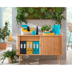BANDEJA ORGANIZADORA LEITZ PLASTICO COLOR AZUL