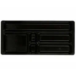 BANDEJA ORGANIZADORA Q-CONNECT DE CAJONES COLOR NEGRO 344X160X33 MM