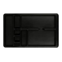 BANDEJA ORGANIZADORA Q-CONNECT DE CAJONES COLOR NEGRO 364X225X21 MM
