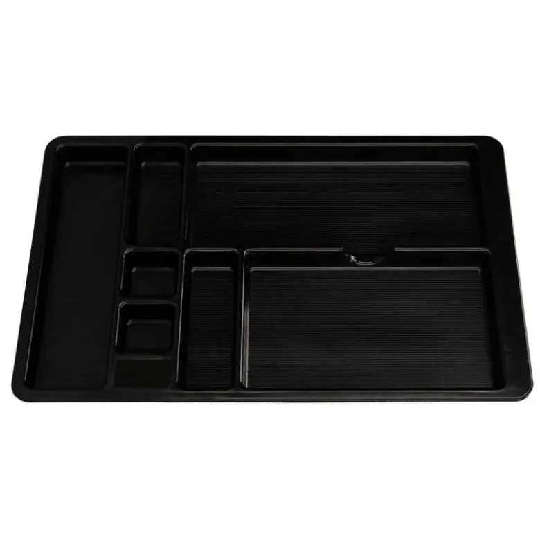 BANDEJA ORGANIZADORA Q-CONNECT DE CAJONES COLOR NEGRO 364X225X21 MM