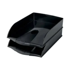 BANDEJA PORTADOCUMENTOS LEITZ RECYCLE VERTICAL COLOR NEGRO